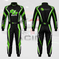 2023 TB Kart Racing Suit Black & Green