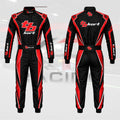 2024 TB Kart Racing Suit Black & Red