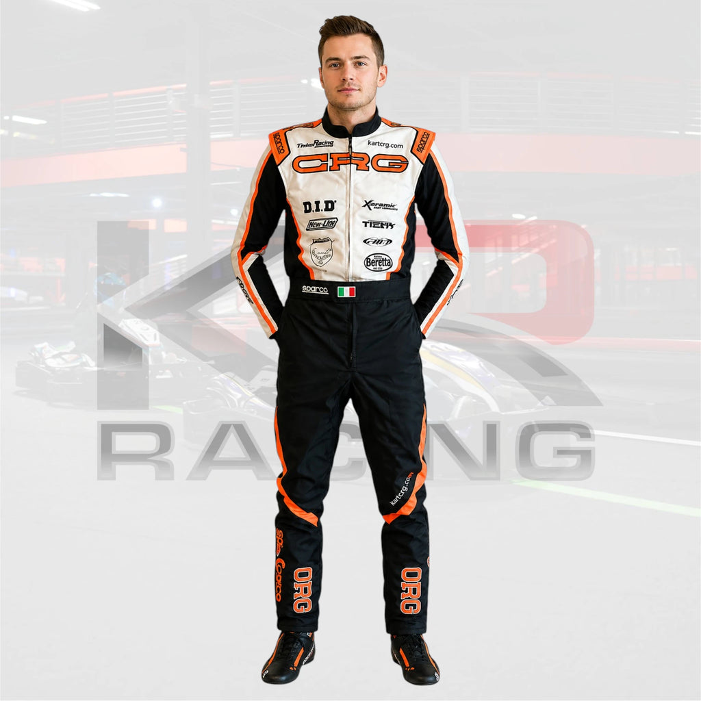 2018 Sparco CRG Go kart Racing suit