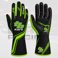 2026 TB Kart Racing Gloves Black & Green