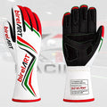 2026 New Birel Art Kart Racing Gloves White / Green / Red