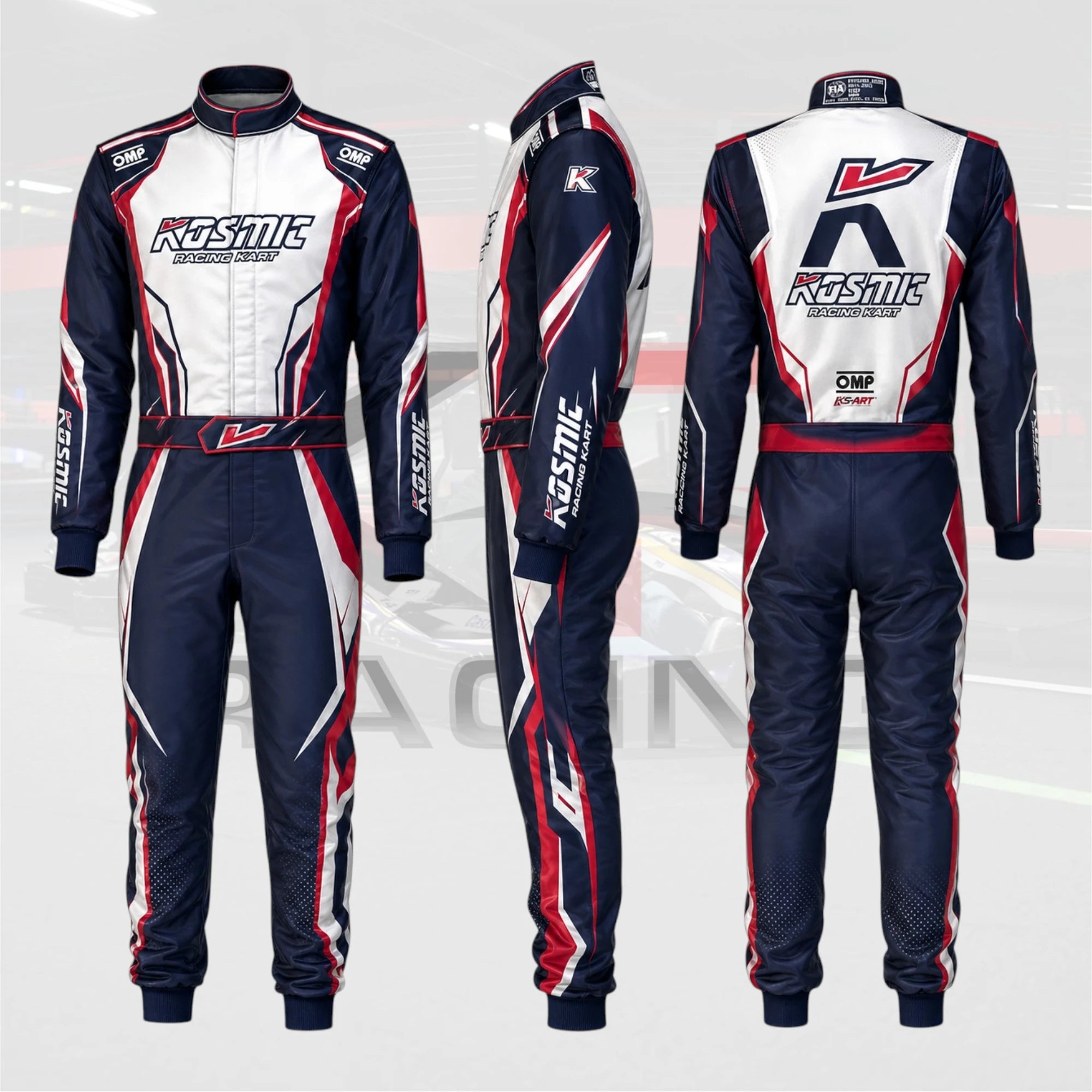 OMP Kosmic Go Kart Racing Suit