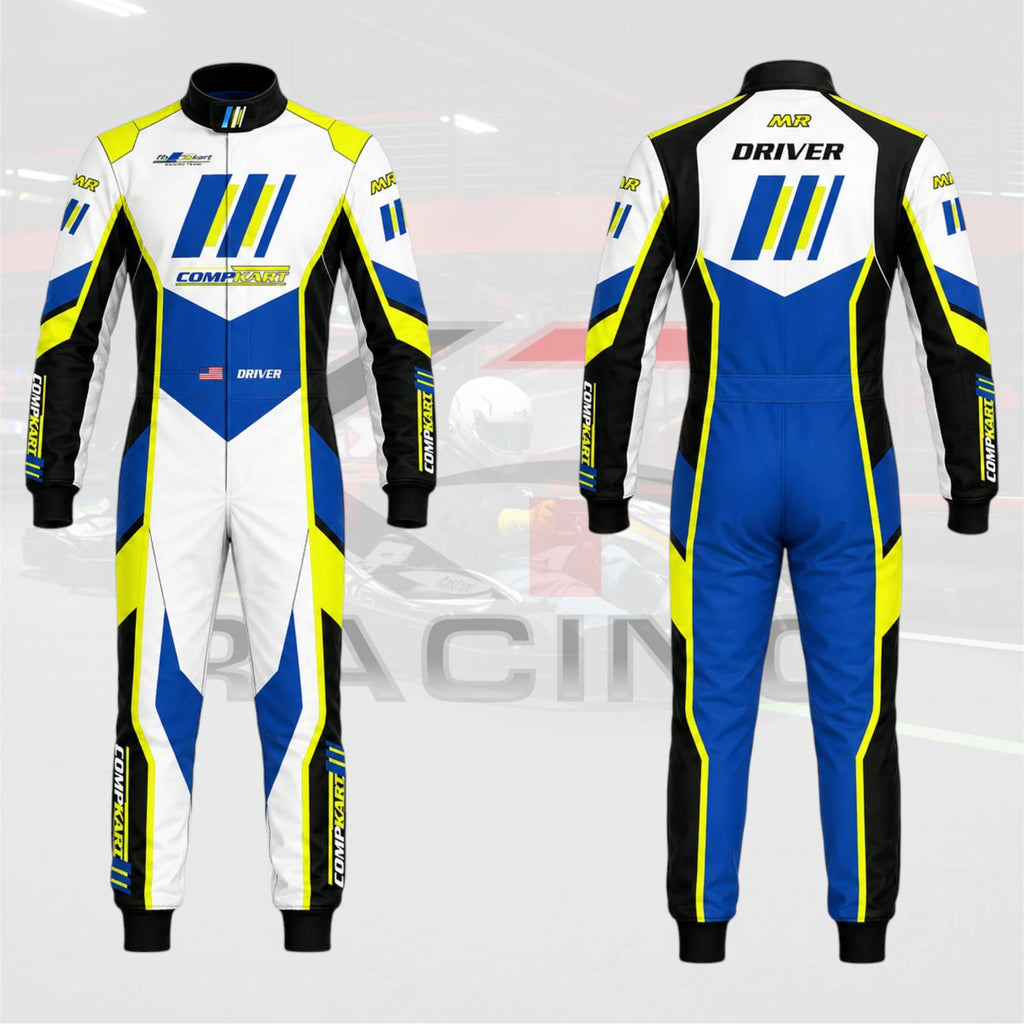 compkart kart Go kart Racing suit 2025