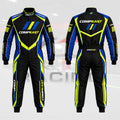 2026 New Compkart kart Racing suit Black & Blue