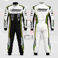 New OMP Arrow Kart Racing Suit Black / White