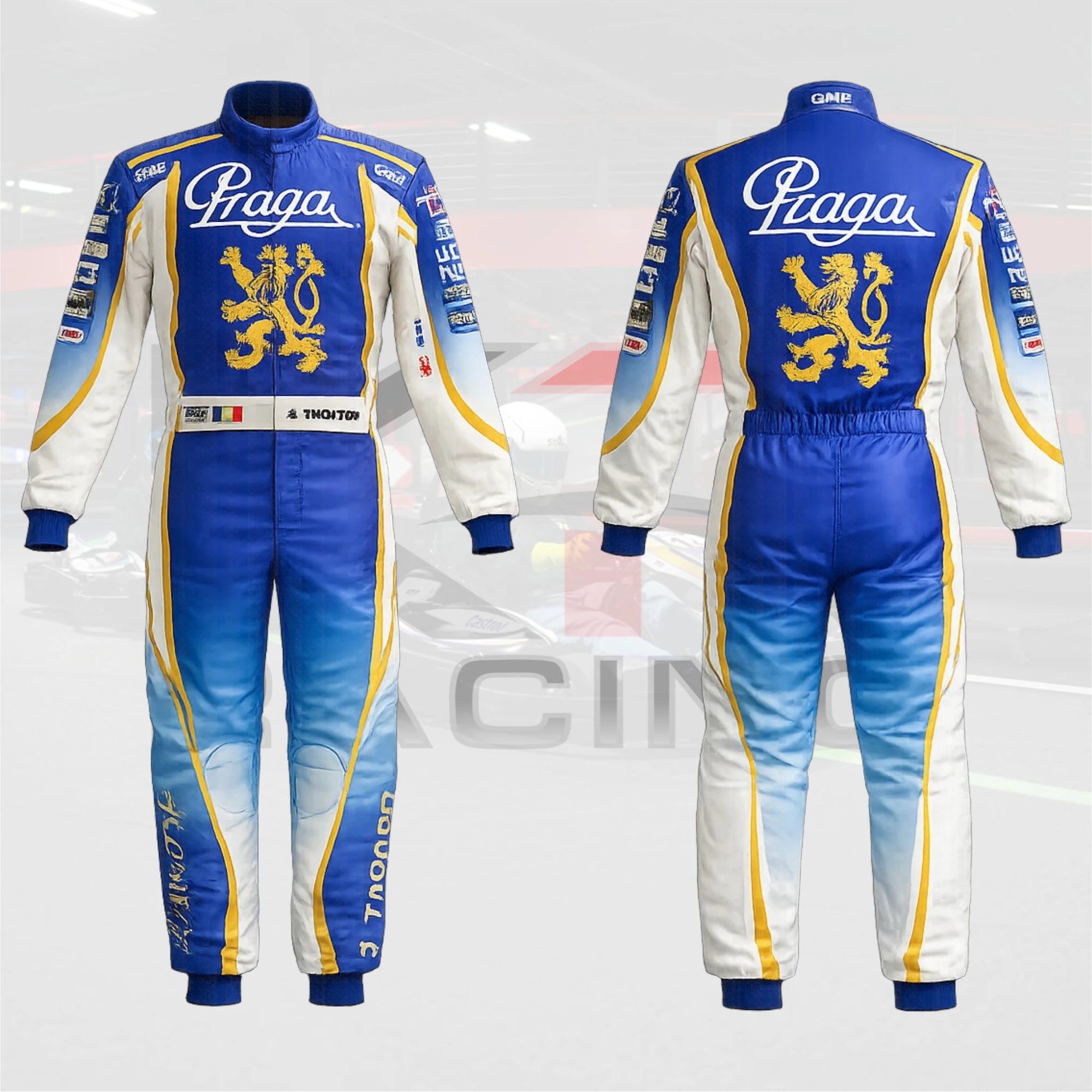 OMP Praga Go Kart Racing suit