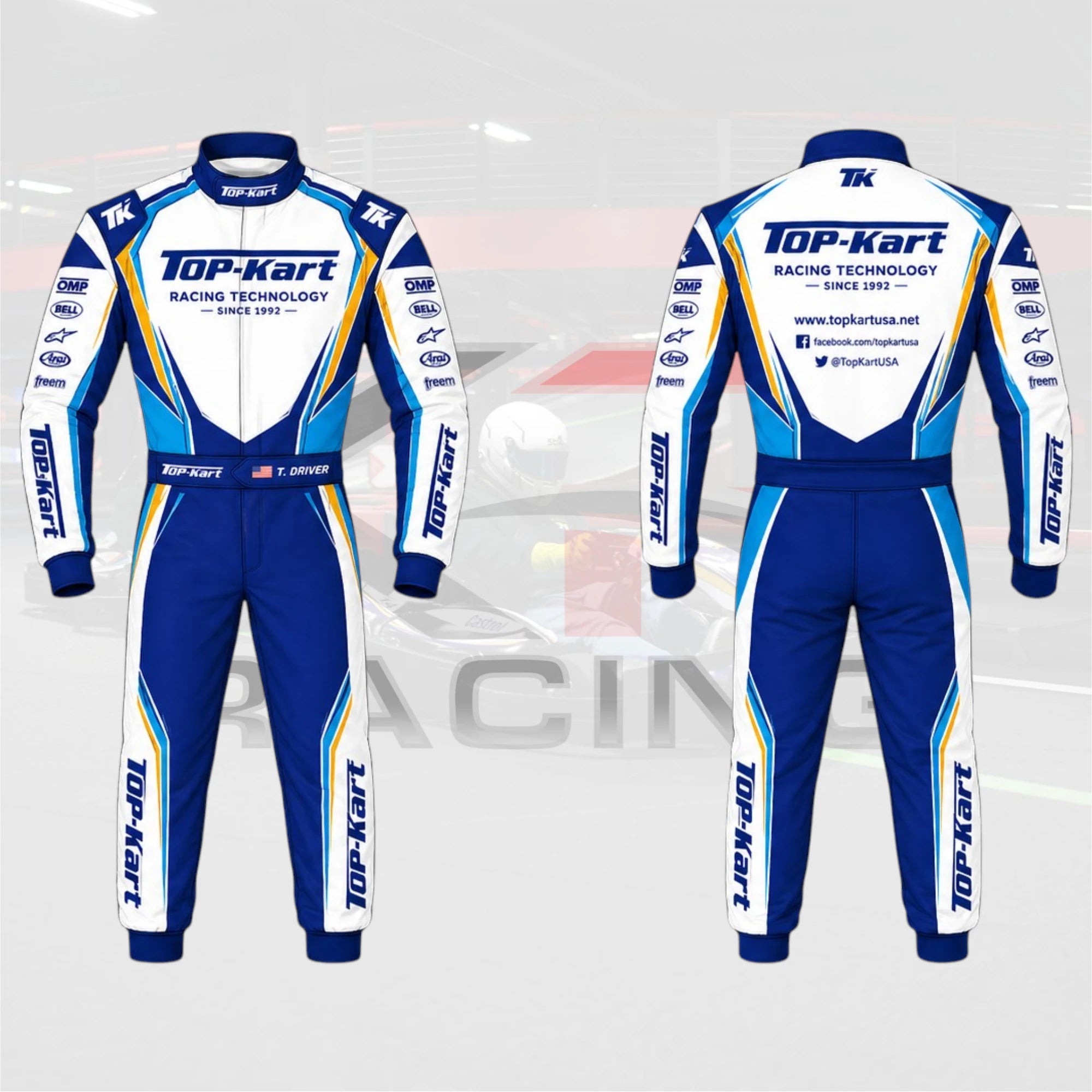 Top Kart TK Pro V23 – Precision Racing Suit