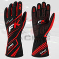 FK Competition Kart Gloves 2026 – Black / Red