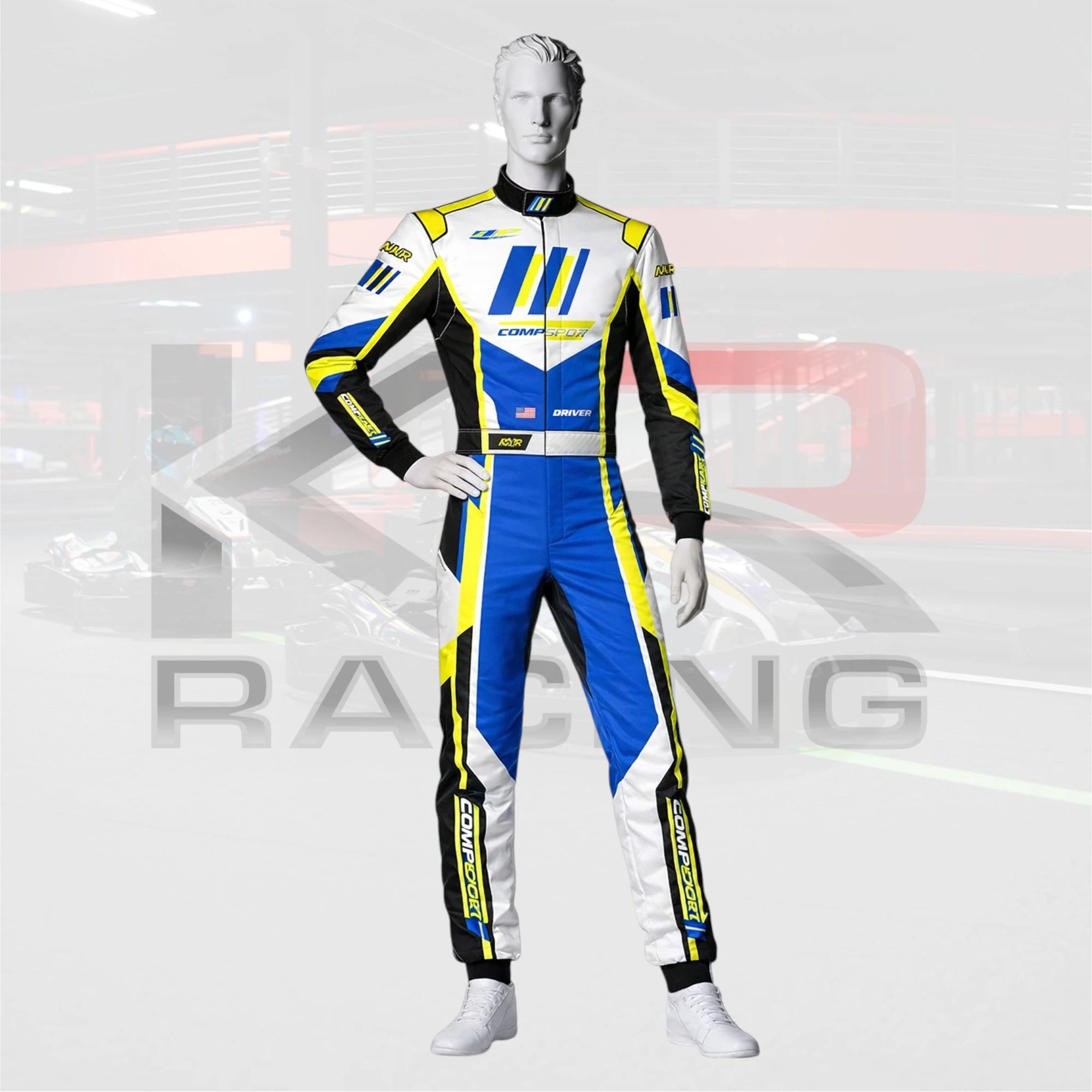 compkart kart Go kart Racing suit 2025