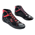 OMP KS-3 v3 Karting Shoes Black = Red