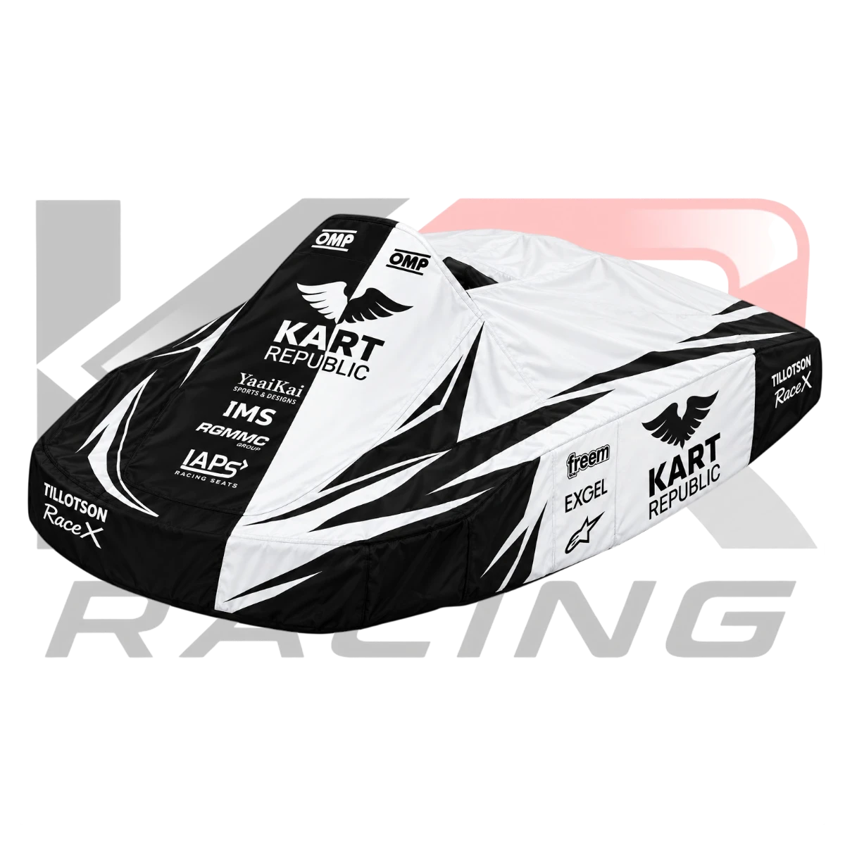 New Kart Republic Kart Cover White