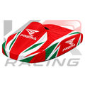 New Kart Republic Kart Cover White, Green & White