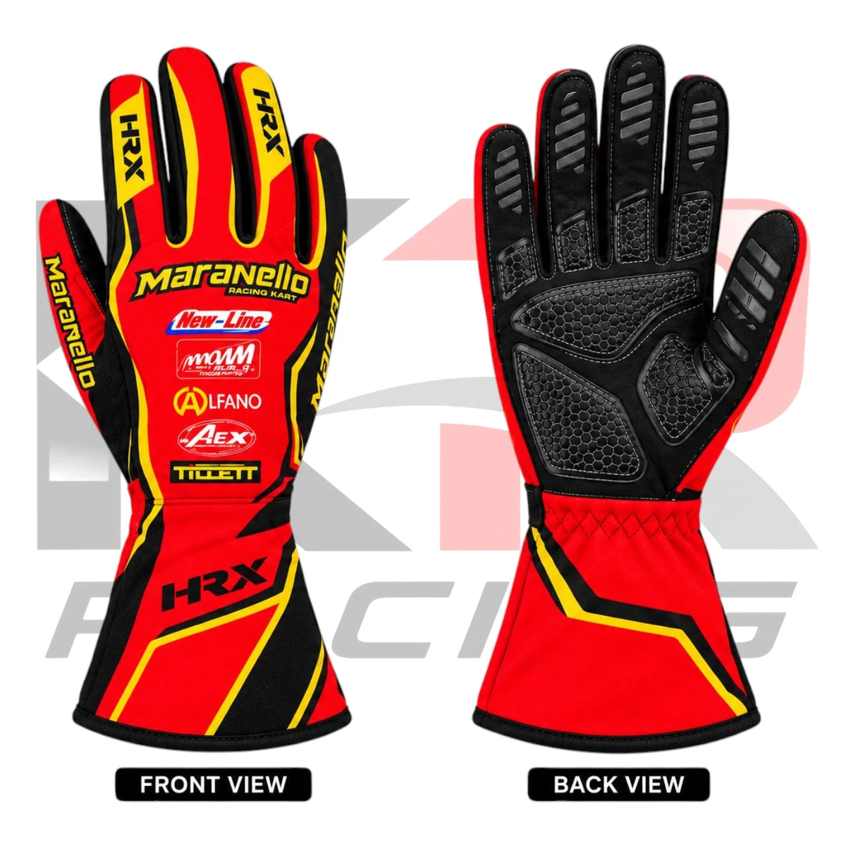 New Maranello Kart Racing Gloves Red 2026