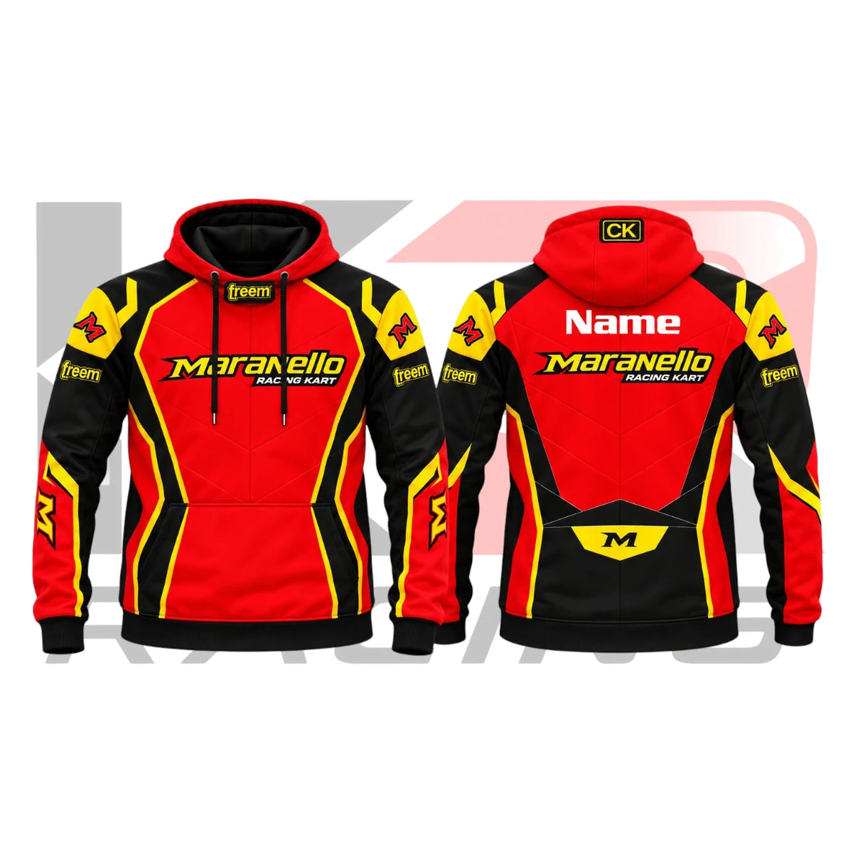 Maranello Kart Racing Team Hoodies Red