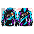 New OK1 Kart Racing Team Hoodies Blue & Purple & Black