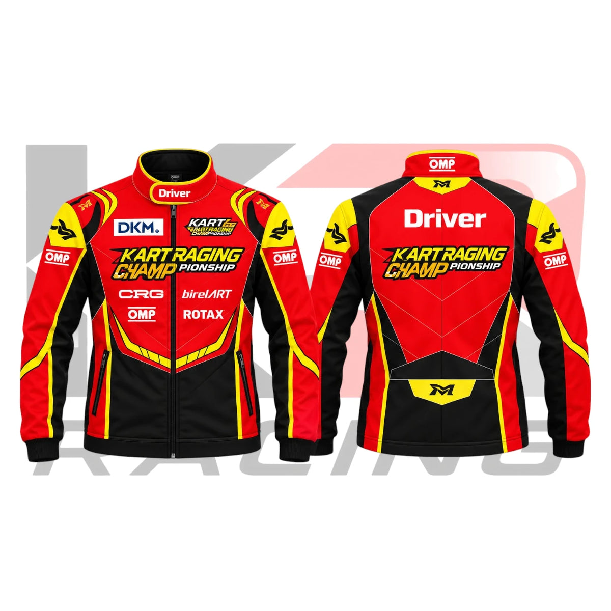 2025 Maranello Kart Racing Jacket Red & Black