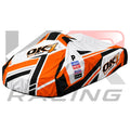 OK1 Kart Racing Team Kart Cover Orange & White