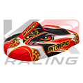 2025 Intrepid Kart Racing Team Kart Cover Black & Orange