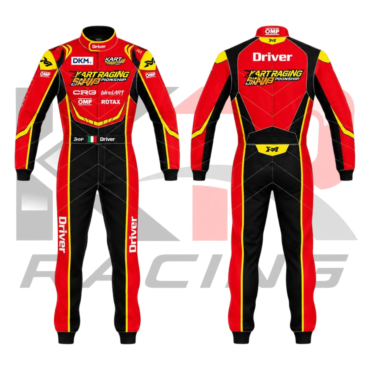 Maranello Kart Racing Suit Red & Black