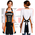 OMP CRG Kart Racing Apron Black & Orange