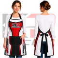 DR Kart Racing Apron Red & White & Black