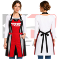 OMP RS Kart Racing Apron Red & Gray & Black