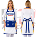 Top-Kart Kart Racing Apron Blue & White