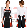 OMP SODI Kart Racing Apron Orange & Black