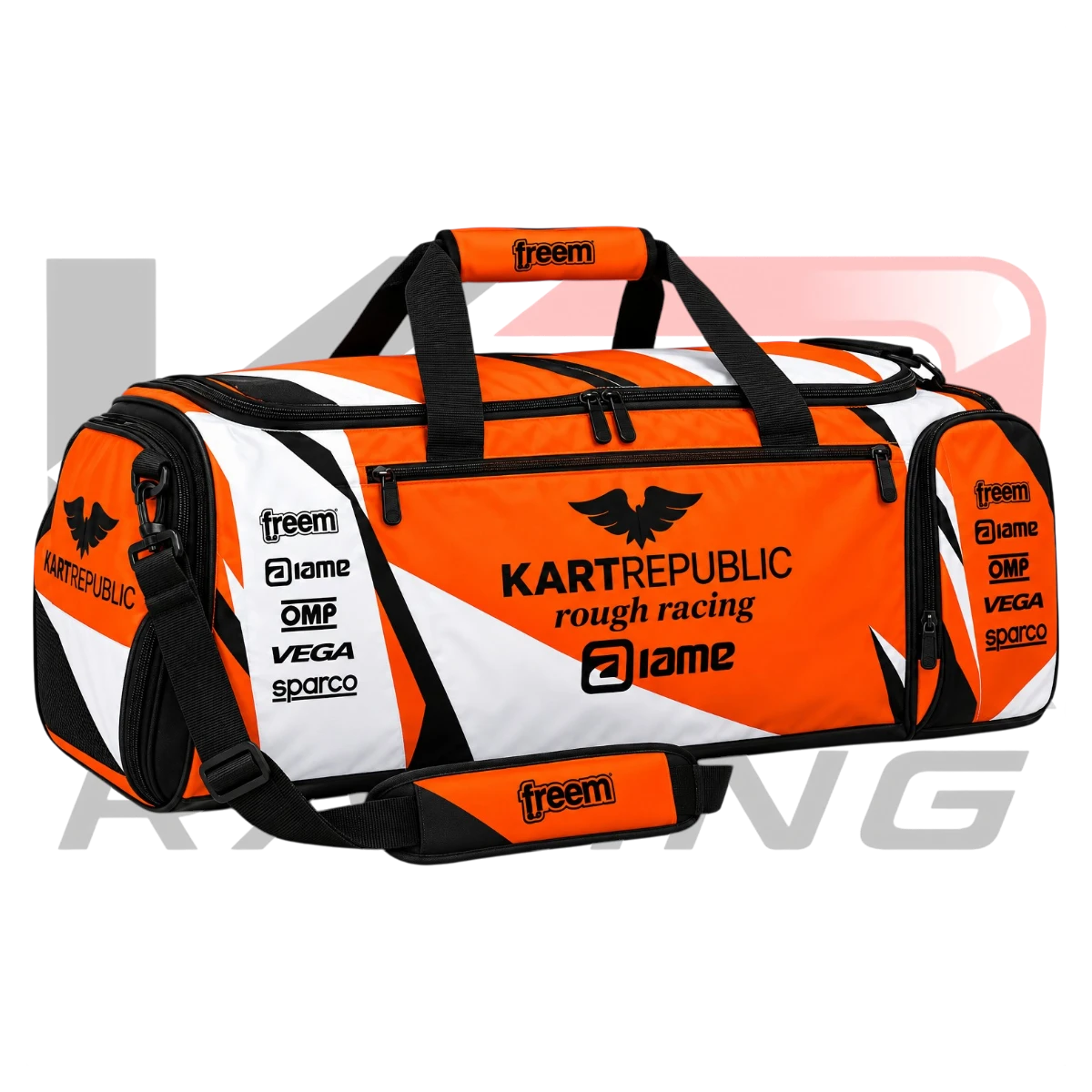 Kart Republic Karting Team Gear Bag Orange