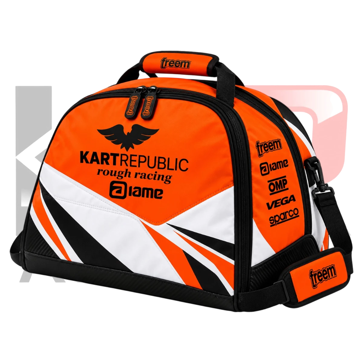 Kart Republic Karting Team Helmet Bag Orange