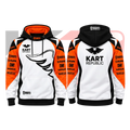 New Kart Republic Karting Team Hoodie Orange & White