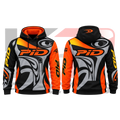 New 2026 Intrepid Kart Racing Team Hoodies Orange & Black