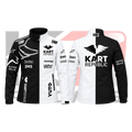 New Kart Republic Karting Team Jacket White & Black