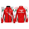 New Kart Republic Karting Team Jacket Green, White & Red