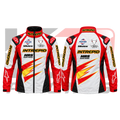 New Intrepid Kart Racing Team Jacket Black, Red & White