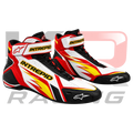 Intrepid Kart Racing Team Shoes White & Red