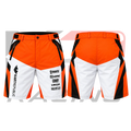 New Kart Republic Karting Team Shorts White & Orange