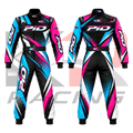 New Intrepid Kart Racing Team Suit Black & Pink