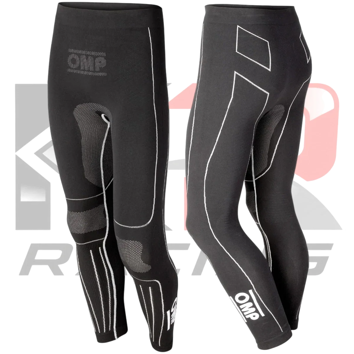 OMP KS Winter-R Karting Long Pants Thermal Base Layer Underwear Kart/Bike/Ski