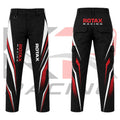 Rotax Kart Racing Team Mechanic Trousers Black & Red