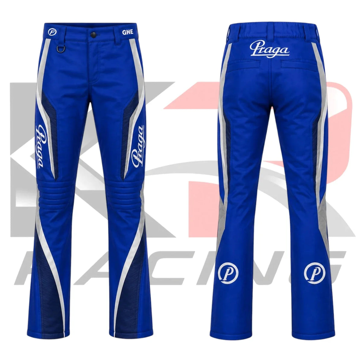 Praga Kart Racing Team Mechanic Trousers Blue