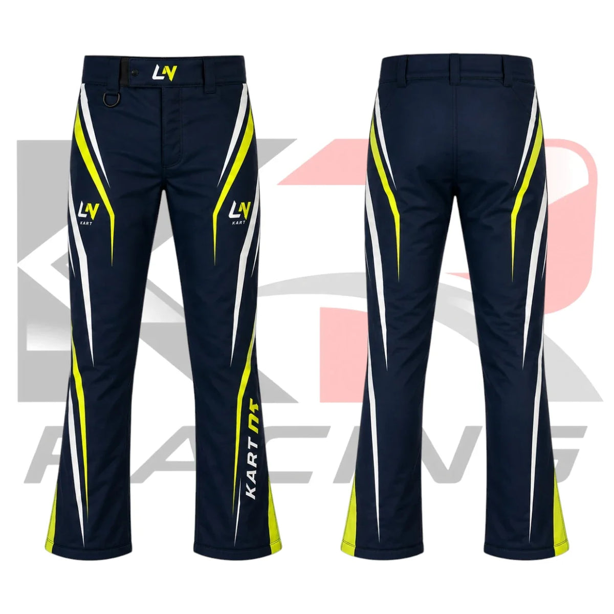 LN Kart Racing Team Mechanic Trousers Navy Blue