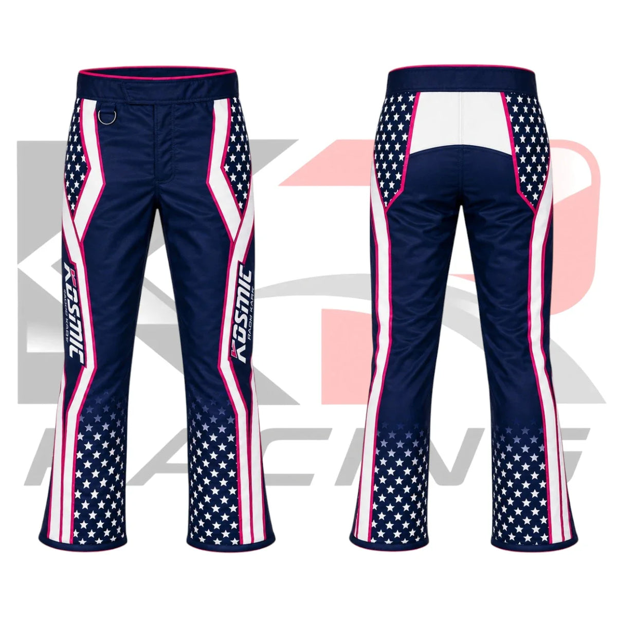 Kosmic Kart Racing Team Mechanic Trousers Navy Blue