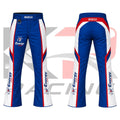 Energy Kart Racing Team Mechanic Trousers Blue White & Red