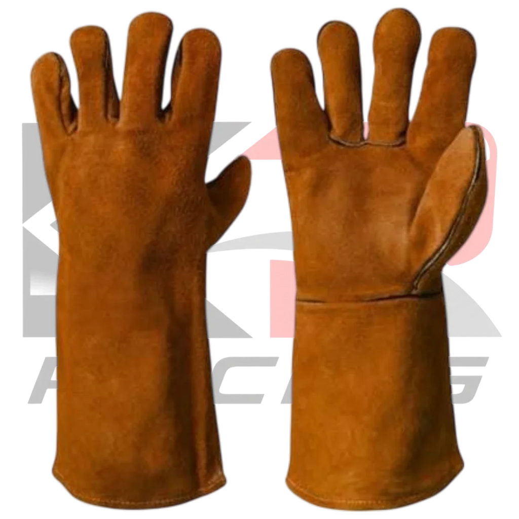 Safety Original Leather Welding Gloves ( Brown )