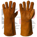 Safety Original Leather Welding Gloves ( Brown )