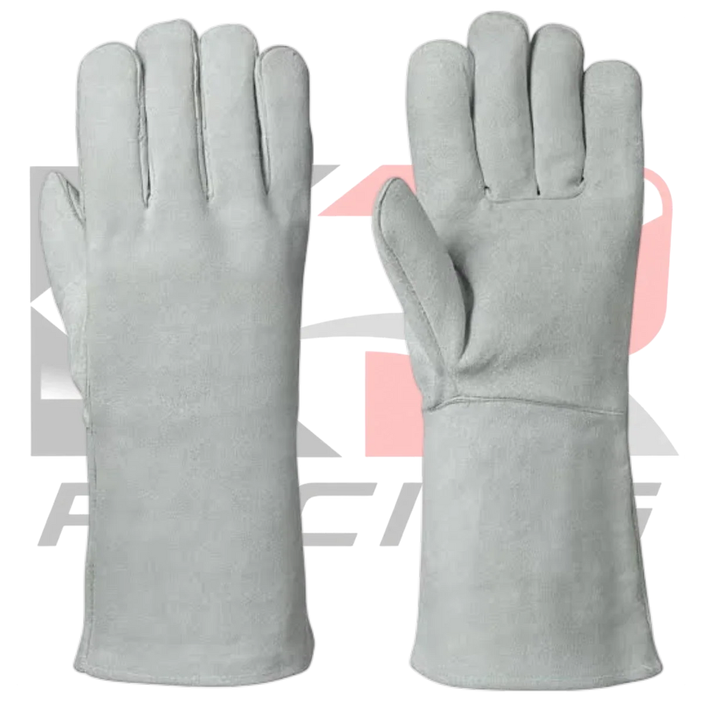 Safety Original Leather Welding Gloves ( White )