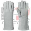 Safety Original Leather Welding Gloves ( White )