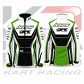 Arrow Kart Racing Softshell Jacket – Green White Black