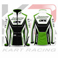 Arrow Kart Racing Softshell Jacket – Green White Black